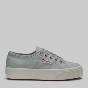 Superga Cotu Platform Lt. Gray, 7.5
